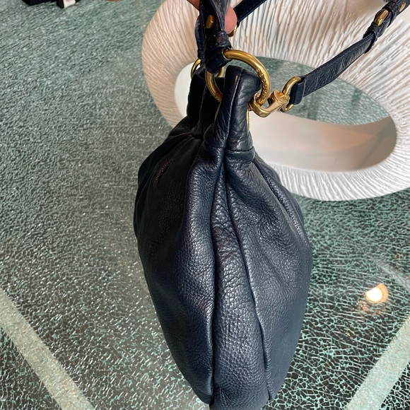 Marc by Marc Jacobs shoulder bag blue leather - Picture 3 of 8